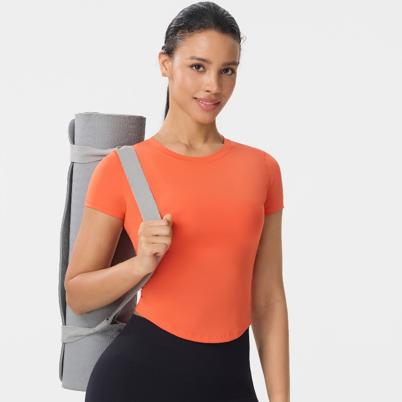 Crossfit Yoga - Maglietta Sportiva da Donna a Maniche
