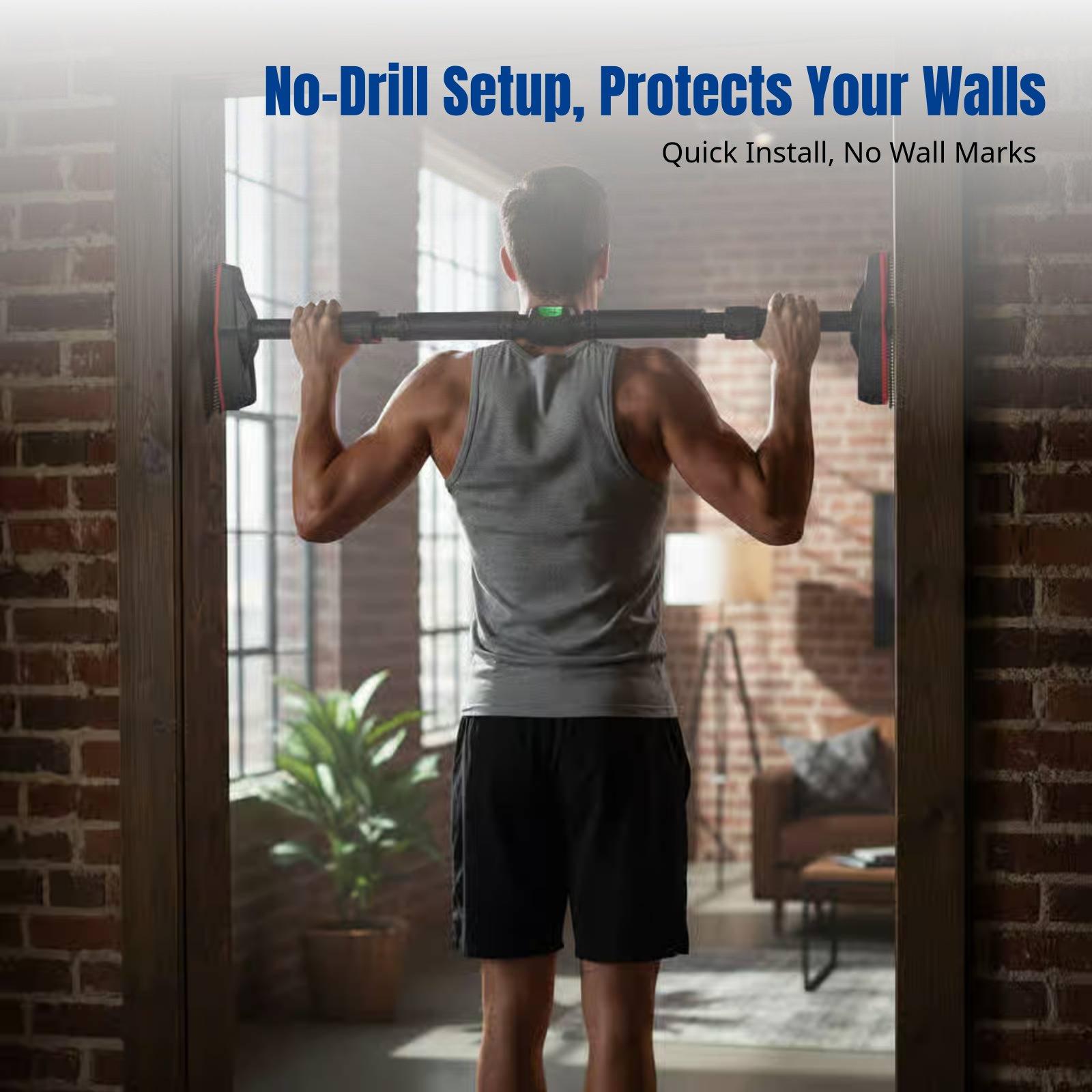 Pull Up Bar Grip - Barra per trazioni da telaio porta